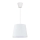 Duolla - Lampadario a sospensione con filo SOLO 1xE27/40W/230V diametro 24 cm bianco