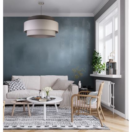 Duolla - Lampadario a sospensione con filo SPACE 1xE27/40W/230V diametro 50 cm