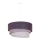 Duolla - Lampadario a sospensione con filo TRIO 1xE27/15W/230V diametro 45 cm antracite/grigio/bianco