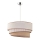 Duolla - Lampadario a sospensione con filo TRIO 1xE27/40W/230V diametro 45 cm beige/marrone