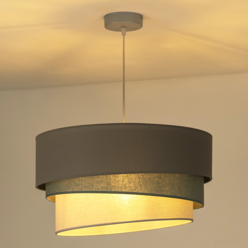 Duolla - Lampadario a sospensione con filo TRIO 1xE27/40W/230V diametro 45 cm