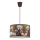 Duolla - Lampadario a sospensione per bambini BEARS 1xE27/40W/230V diametro 35 cm