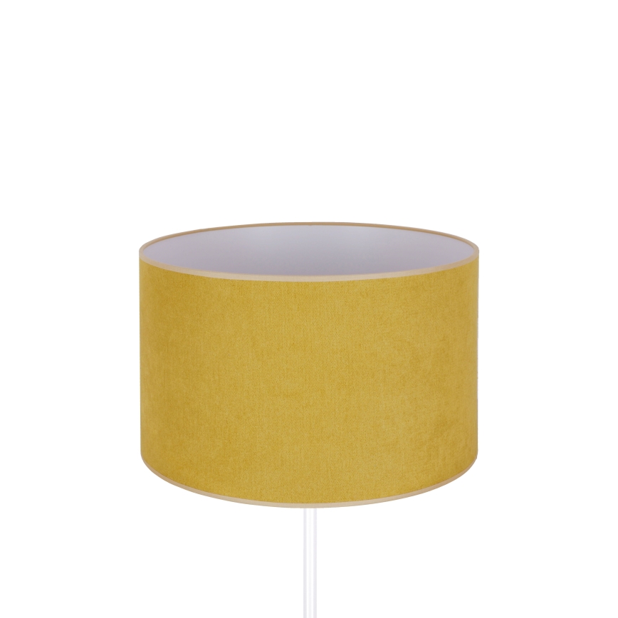 Duolla - Lampe de table BRISTOL 1xE14/15W/230V d. 17,5 cm jaune/blanc