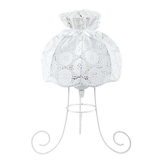 Duolla - Lampe de table SYMPHONY 1xE27/40W/230V d. 28 cm blanc