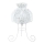 Duolla - Lampe de table SYMPHONY 1xE27/40W/230V d. 28 cm blanc