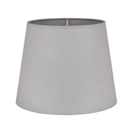 Duolla - Lampenschirm für Tischlampe CLASSIC M E27 Ø 24 cm grau