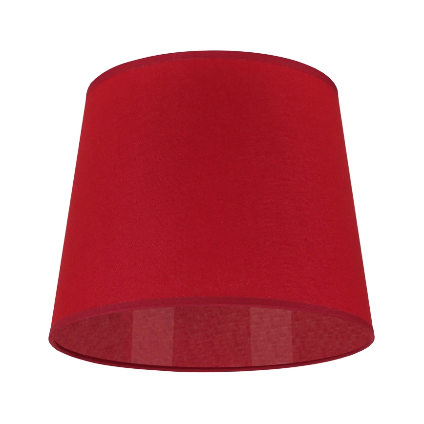 Duolla - Lampenschirm für Tischlampe CLASSIC M E27 Ø 24 cm Rot