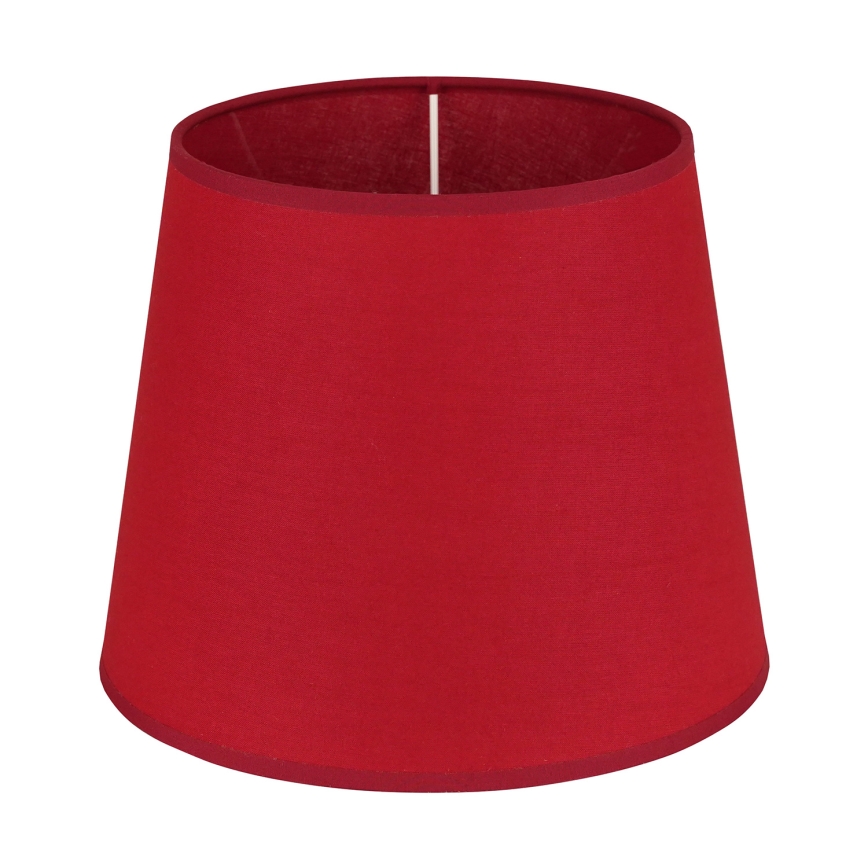 Duolla - Lampenschirm für Tischlampe CLASSIC M E27 Ø 24 cm Rot