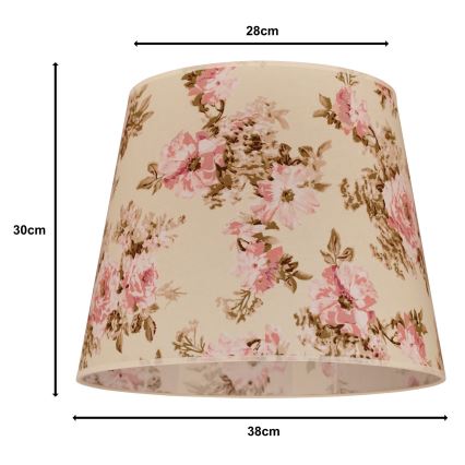 Duolla - Lampenschirm für Hängeleuchte CLASSIC L E27 d 38 cm rosa