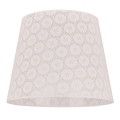 Duolla - Lampenschirm für Kronleuchter CLASSIC L E27 Ø 38 cm Weiß