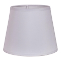Duolla - Lampenschirm für Stehlampe CLASSIC L E27 Ø 38 cm Weiß