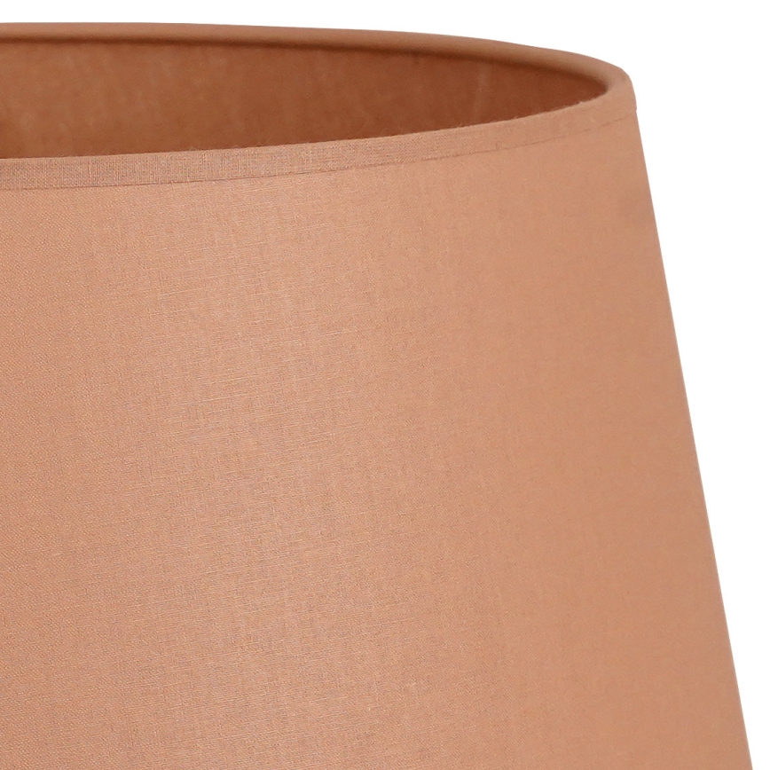 Duolla - Lampenschirm für Stehleuchte CLASSIC L E27 d 38 cm braun