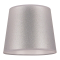Duolla - Lampenschirm für Tischlampe CLASSIC M E27 Ø 24 cm silber