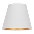 Duolla - Lampenschirm für Tischlampe SOFIA XS E14 Ø 18,5 cm Weiß