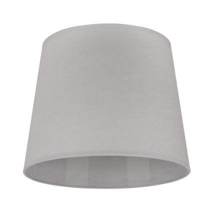 Duolla - Lampenschirm für Tischleuchte CLASSIC M E27 d 24 cm grau