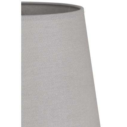 Duolla - Lampenschirm für Tischleuchte CLASSIC M E27 d 24 cm grau