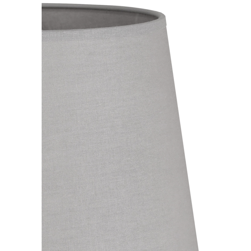Duolla - Lampenschirm für Tischleuchte CLASSIC M E27 d 24 cm grau