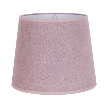 Duolla - Lampenschirm für Tischleuchte CLASSIC M E27 d 24 cm rosa