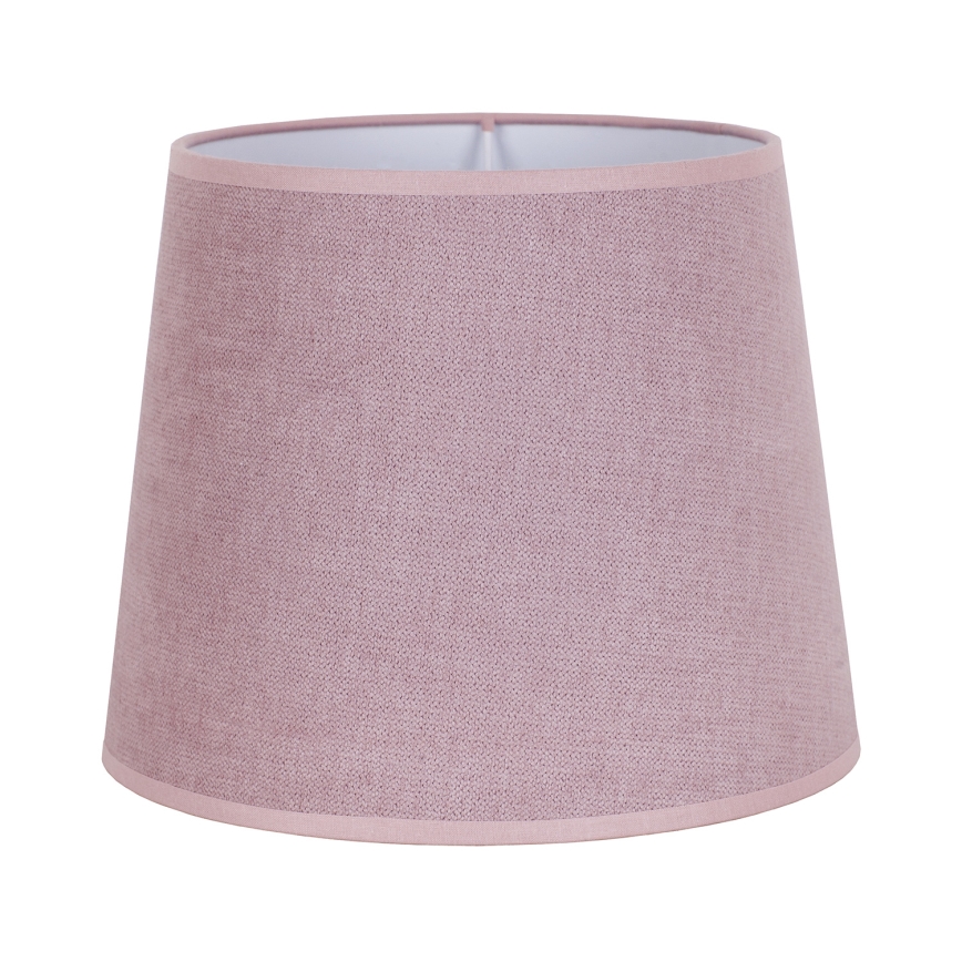 Duolla - Lampenschirm für Tischleuchte CLASSIC M E27 d 24 cm rosa