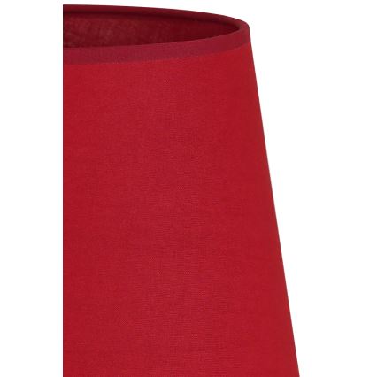 Duolla - Lampenschirm für Tischleuchte CLASSIC M E27 d 24 cm rot