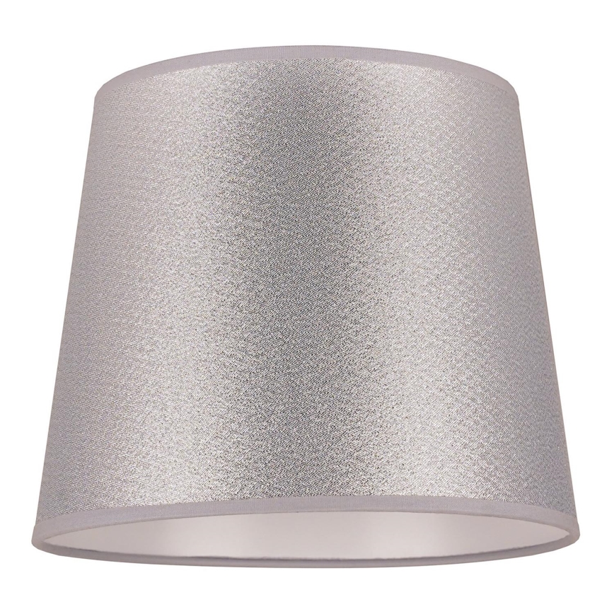 Duolla - Lampenschirm für Tischleuchte CLASSIC M E27 d 24 cm silbern