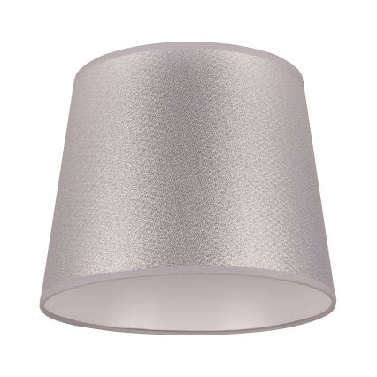Duolla - Lampenschirm für Tischleuchte CLASSIC M E27 d 24 cm silbern