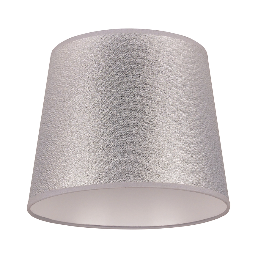 Duolla - Lampenschirm für Tischleuchte CLASSIC M E27 d 24 cm silbern