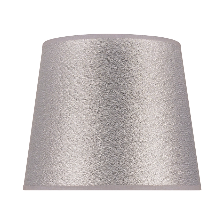 Duolla - Lampenschirm für Tischleuchte CLASSIC M E27 d 24 cm silbern