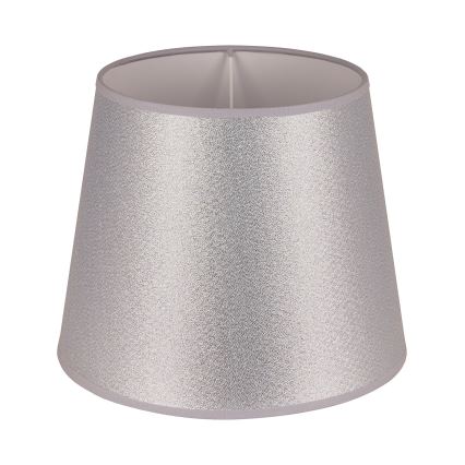 Duolla - Lampenschirm für Tischleuchte CLASSIC M E27 d 24 cm silbern