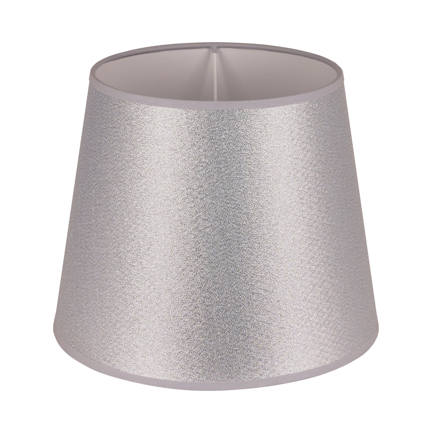 Duolla - Lampenschirm für Tischleuchte CLASSIC M E27 d 24 cm silbern