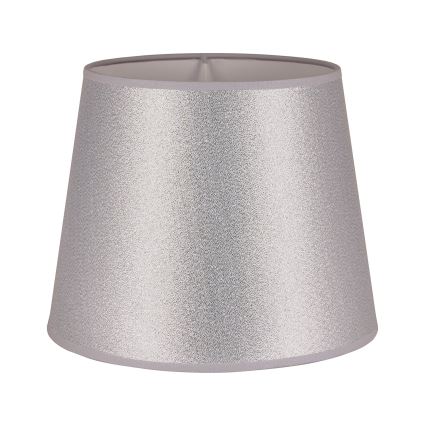 Duolla - Lampenschirm für Tischleuchte CLASSIC M E27 d 24 cm silbern
