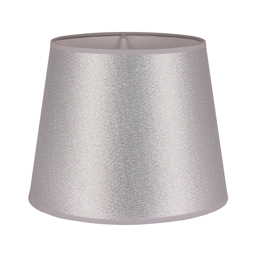 Duolla - Lampenschirm für Tischleuchte CLASSIC M E27 d 24 cm silbern