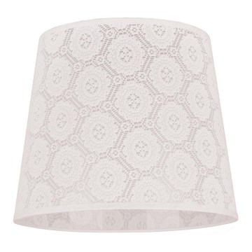 Duolla - Lampenschirm für Tischleuchte CLASSIC M E27 d 24 cm weiß