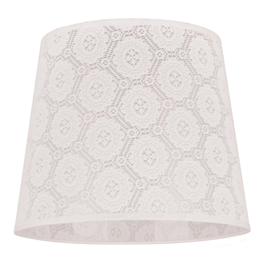 Duolla - Lampenschirm für Tischleuchte CLASSIC M E27 d 24 cm weiß