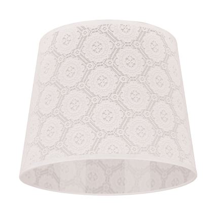 Duolla - Lampenschirm für Tischleuchte CLASSIC M E27 d 24 cm weiß