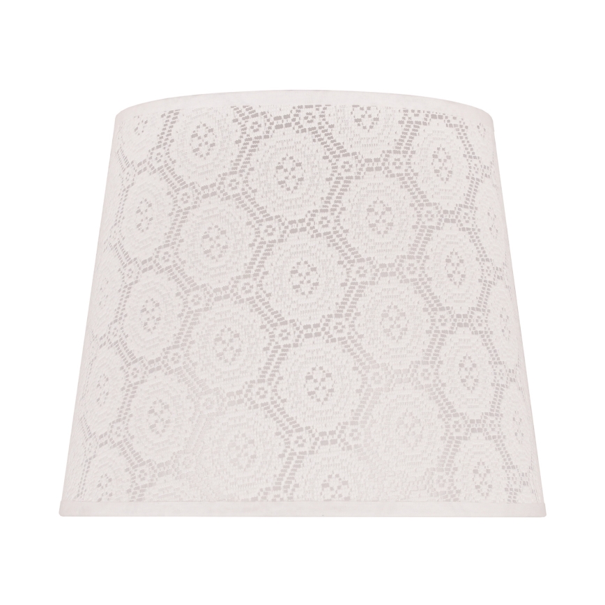 Duolla - Lampenschirm für Tischleuchte CLASSIC M E27 d 24 cm weiß