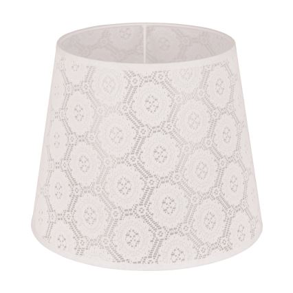 Duolla - Lampenschirm für Tischleuchte CLASSIC M E27 d 24 cm weiß