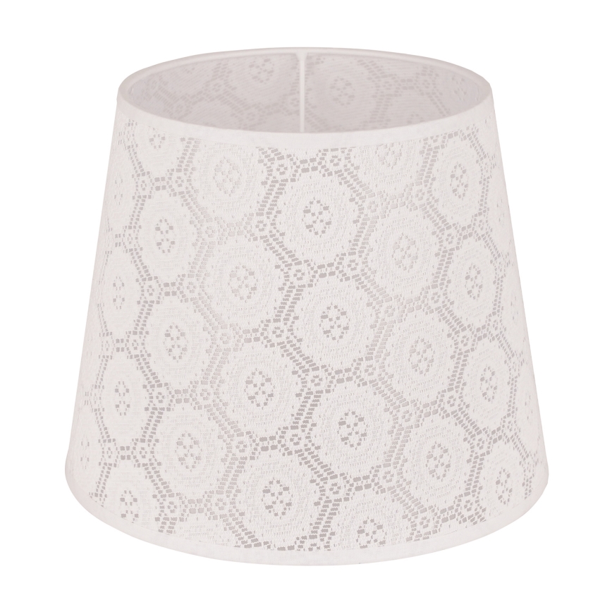 Duolla - Lampenschirm für Tischleuchte CLASSIC M E27 d 24 cm weiß