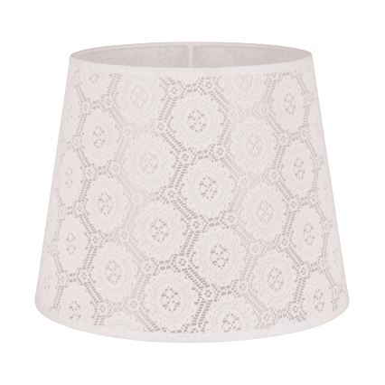 Duolla - Lampenschirm für Tischleuchte CLASSIC M E27 d 24 cm weiß