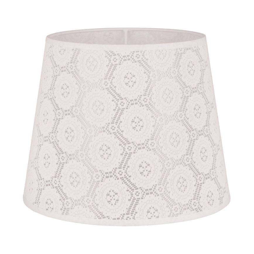 Duolla - Lampenschirm für Tischleuchte CLASSIC M E27 d 24 cm weiß