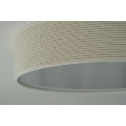 Duolla - LED-Deckenleuchte CORTINA LED/26W/230V d 30 cm 4000K cremefarben