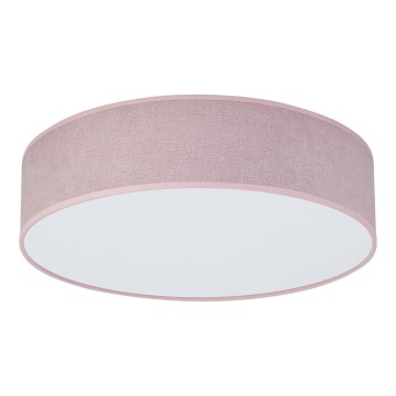 Duolla - LED-Deckenleuchte CORTINA LED/26W/230V d 30 cm 4000K rosa