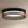 Duolla - LED-Deckenleuchte ROLLER DUO SHINY LED/24W/230V d 45 cm schwarz/kupfern