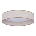Duolla - LED-Deckenleuchte ROLLER LED/24W/230V d 45 cm beige