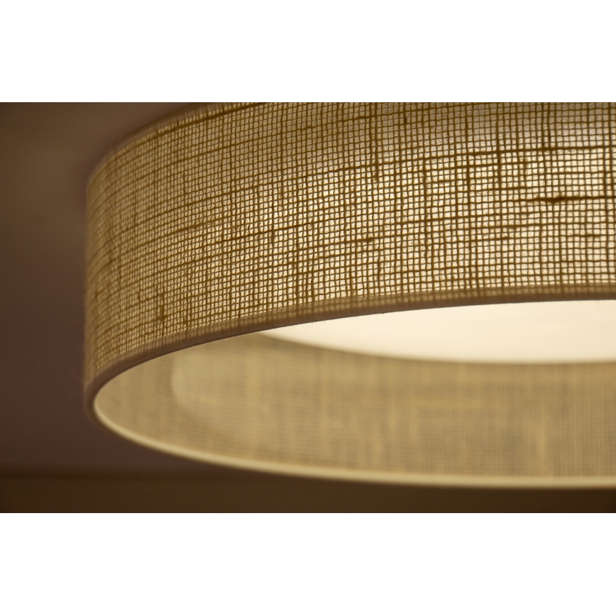 Duolla - LED-Deckenleuchte ROLLER LED/24W/230V d 45 cm beige