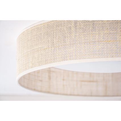 Duolla - LED-Deckenleuchte ROLLER LED/24W/230V d 45 cm beige