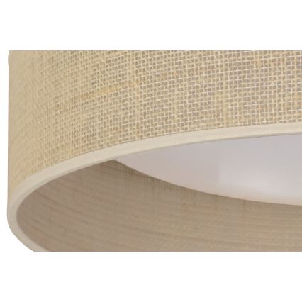 Duolla - LED-Deckenleuchte ROLLER LED/24W/230V d 45 cm beige