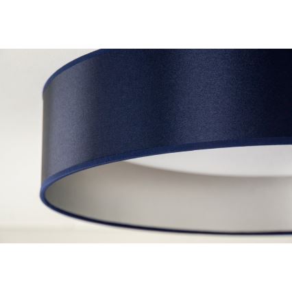Duolla - LED-Deckenleuchte ROLLER LED/24W/230V d 45 cm blau/silbern