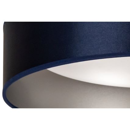 Duolla - LED-Deckenleuchte ROLLER LED/24W/230V d 45 cm blau/silbern