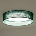 Duolla - LED-Deckenleuchte ROLLER LED/24W/230V d 45 cm grün